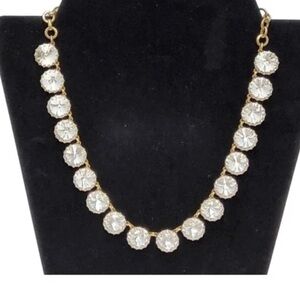 New JCrew Dots 18”  Necklace Goldtoned